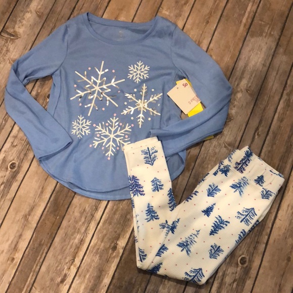 SO Other - BN Girls SO Snowflake PJ Set